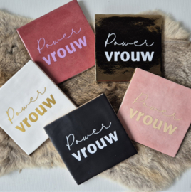 Tegel | power vrouw | 13x13cm