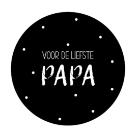 Onderzetter | Voor de liefsta PAPA | 5 stuks