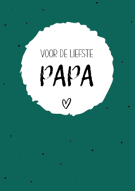 Kaart A6 | Voor de liefste Papa (per 5)