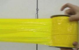Vanglint rol geel 15cm x 100mtr