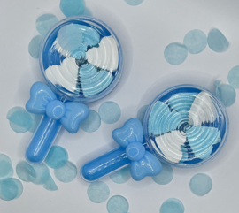 Geboorte traktatie - blauw
