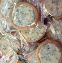 Geboorte koekje - blauw