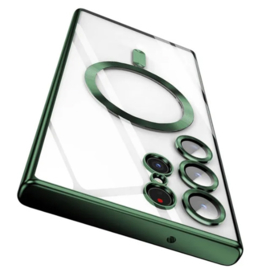 Magnetic Magsafe Lens Protection Case - Samsung S23 Plus - Groen