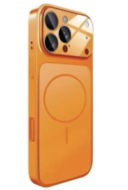 iPhone 17 Pro back cover met camera bescherming oranje
