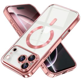 Magnetic Magsafe Lens Protection Case - iPhone 17 Pro  - Roze