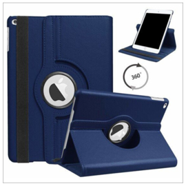 iPad 10.2 - 2019/2020/2021 - 360 DRAAIBAAR CASE - DONKER BLAUW