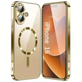 Magnetic Magsafe Lens Protection Case - iPhone 17 - Goud