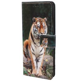iPhone 11 Book Case Print - Tijger