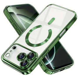 Magnetic Magsafe Lens Protection Case - iPhone 17 Pro - Groen