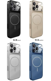 iPhone 15 case look like iPhone 17 zwart