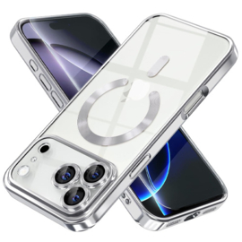 Magnetic Magsafe Lens Protection Case - iPhone 17 Pro - Zilver