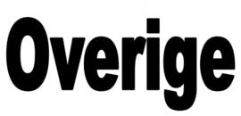 Overige