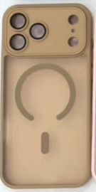 Samsung S26 Plus back cover sterke MagSafe / camera bescherming Bruin