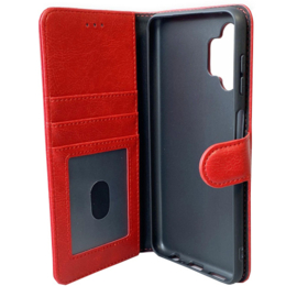 Luxe Book Case - Samsung A51 - Rood