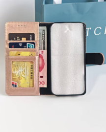 Luxe Book Case - iPhone 17 Pro Max - Rosegoud