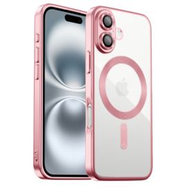 Magnetic Magsafe Lens Protection Case - iPhone 17 - Roze