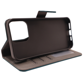 A Quality Book Case - iPhone 15 Pro Max - Donker Blauw