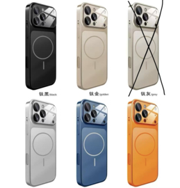 iPhone 17 Pro back cover met camera bescherming blauw