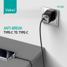 ANTI BREAK Kabel C naar C Type 1m