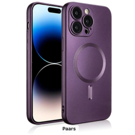 Matte Magnetic Magsafe Case - iPhone 13 Pro Max - Paars