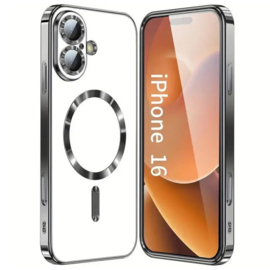Magnetic Magsafe Lens Protection Case - iPhone 17  - Zwart