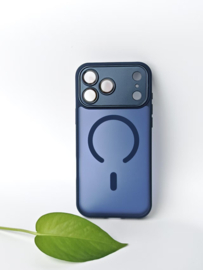 iPhone 17 Pro back cover sterke MagSafe / camera bescherming Blauw