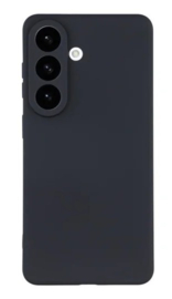 Luxe Matte Silicone Case - Samsung S25 FE - Zwart