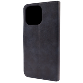 A Quality Book Case - iPhone 15 Pro Max - Donker Blauw