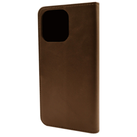 A Quality Book Case - Oppo A57 - Bruin
