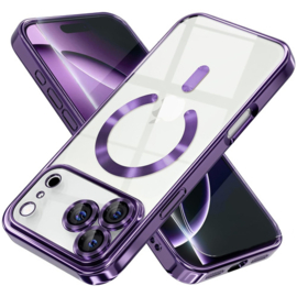 Magnetic Magsafe Lens Protection Case - iPhone 17 Pro - Paars