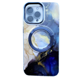 Magnetic Magsafe Print Case - iPhone 16 Plus - Geel