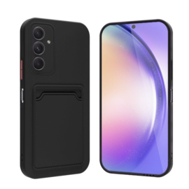 FLEXIBEL Zwarte Anti Shock  with Cards - Samsung A17 / A26