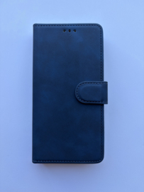 Samsung S26FE Suede High Quality Bookcase Blauw