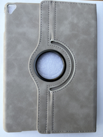 Samsung Tab A9 / A11 Plus - 360 DRAAIBAAR CASE SUEDE - GRIJS