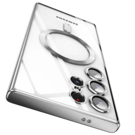 Magnetic Magsafe Lens Protection Case - Samsung S23 Plus - Zilver