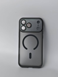 iPhone 17 Pro back cover sterke MagSafe / camera bescherming Zwart