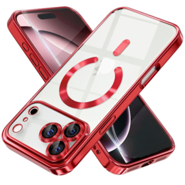 Magnetic Magsafe Lens Protection Case - iPhone 17 Pro - Rood