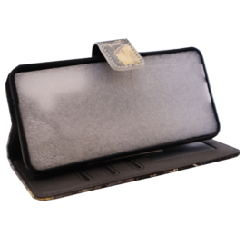 iPhone 16 Pro Max Book Case Print - Marmer Wit