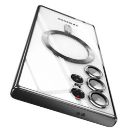 Magnetic Magsafe Lens Protection Case - Samsung S23 Plus - Zwart