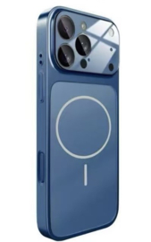 iPhone 17 Pro back cover met camera bescherming blauw