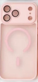 Samsung S26 Plus back cover sterke MagSafe / camera bescherming Roze
