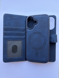 Samsung S26FE Suede High Quality Bookcase Blauw