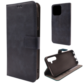 A Quality Book Case - iPhone 15 Pro Max - Donker Blauw