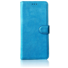 Luxe Book Case - Samsung A06 - Blauw