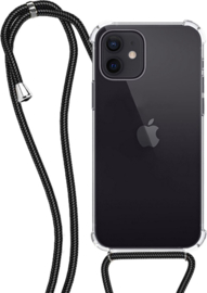 Transparant Silicone Case - met Koord - iPhone 17 Pro