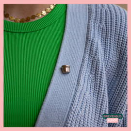 Mona pin silver