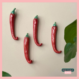 Rode keramieken peper 🌶️