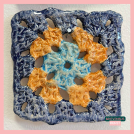 Granny Square Blauw