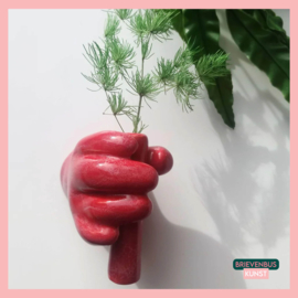 Plant een hand | rood