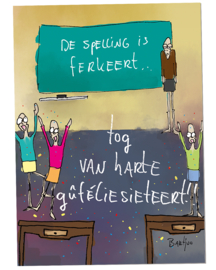 De spelling is ferkeert | Bartjoo